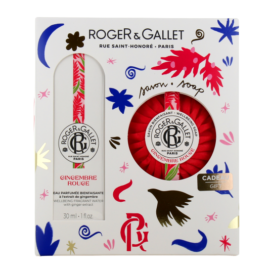 Roger et Gallet Coffret Eau Parfumée et Savon Bienfaisants - Idée cadeau