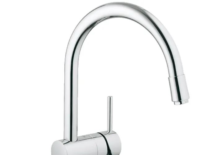 Grohe Minta køk.bat. M.udtræk - med C-tud. 1-grebs. fork. 32918 000 32918000
