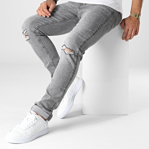 Jean Slim Glenn Original Gris