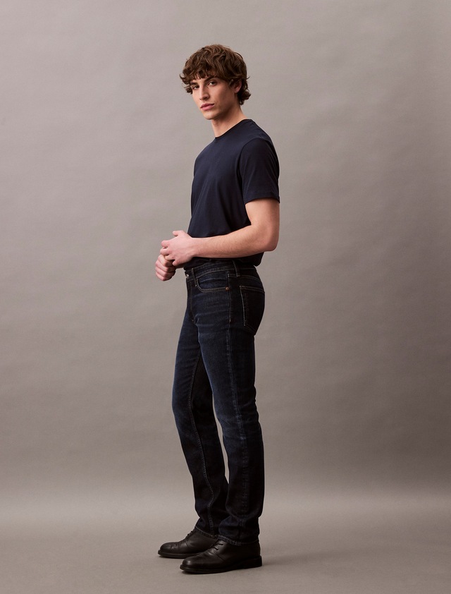 Calvin Klein Jeans Slim-fit-Jeans »SLIM REBEL SAPPHIRE JEAN« in dezenter Waschung