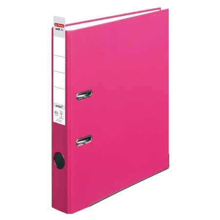Herlitz Ordner PP A4 5cm FSC-Mix maXfile protect pink
