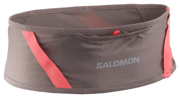 Ceinture Salomon Pulse Belt Gris/Rouge Unisexe