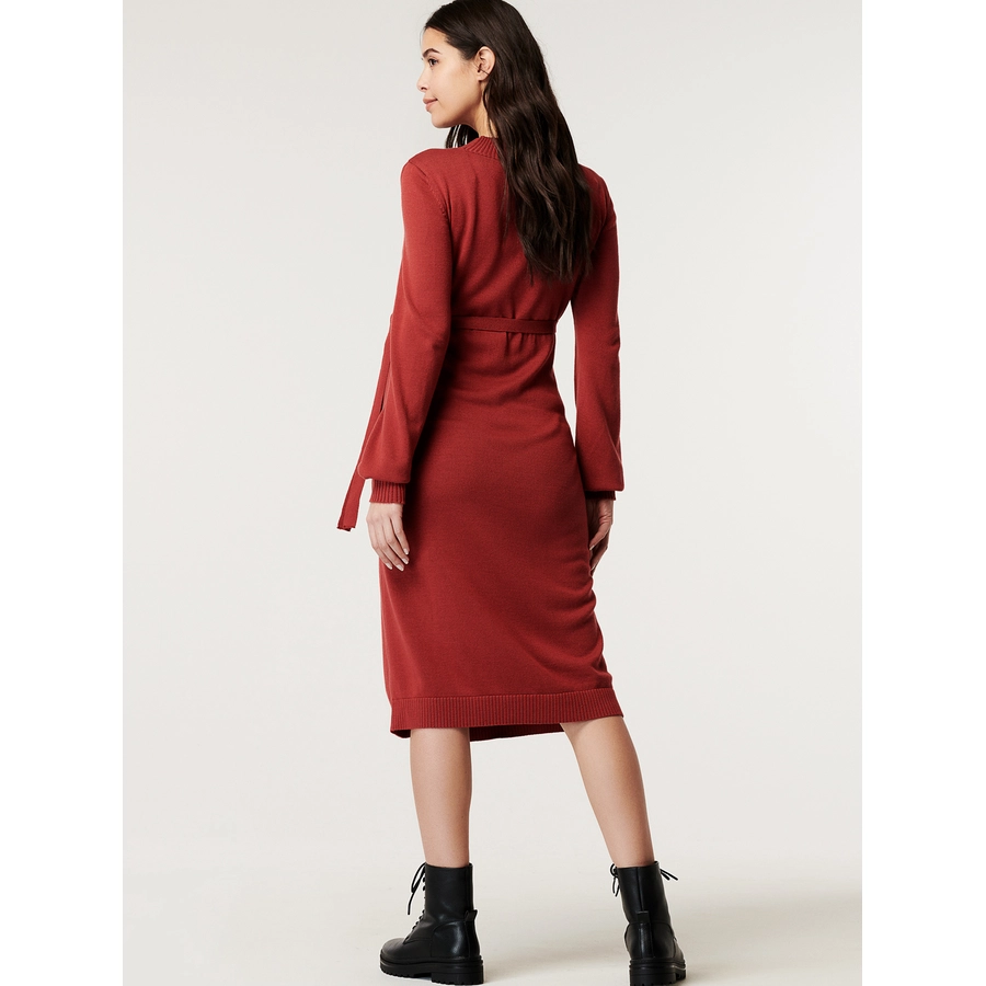 Esprit Kleid Dark Red
