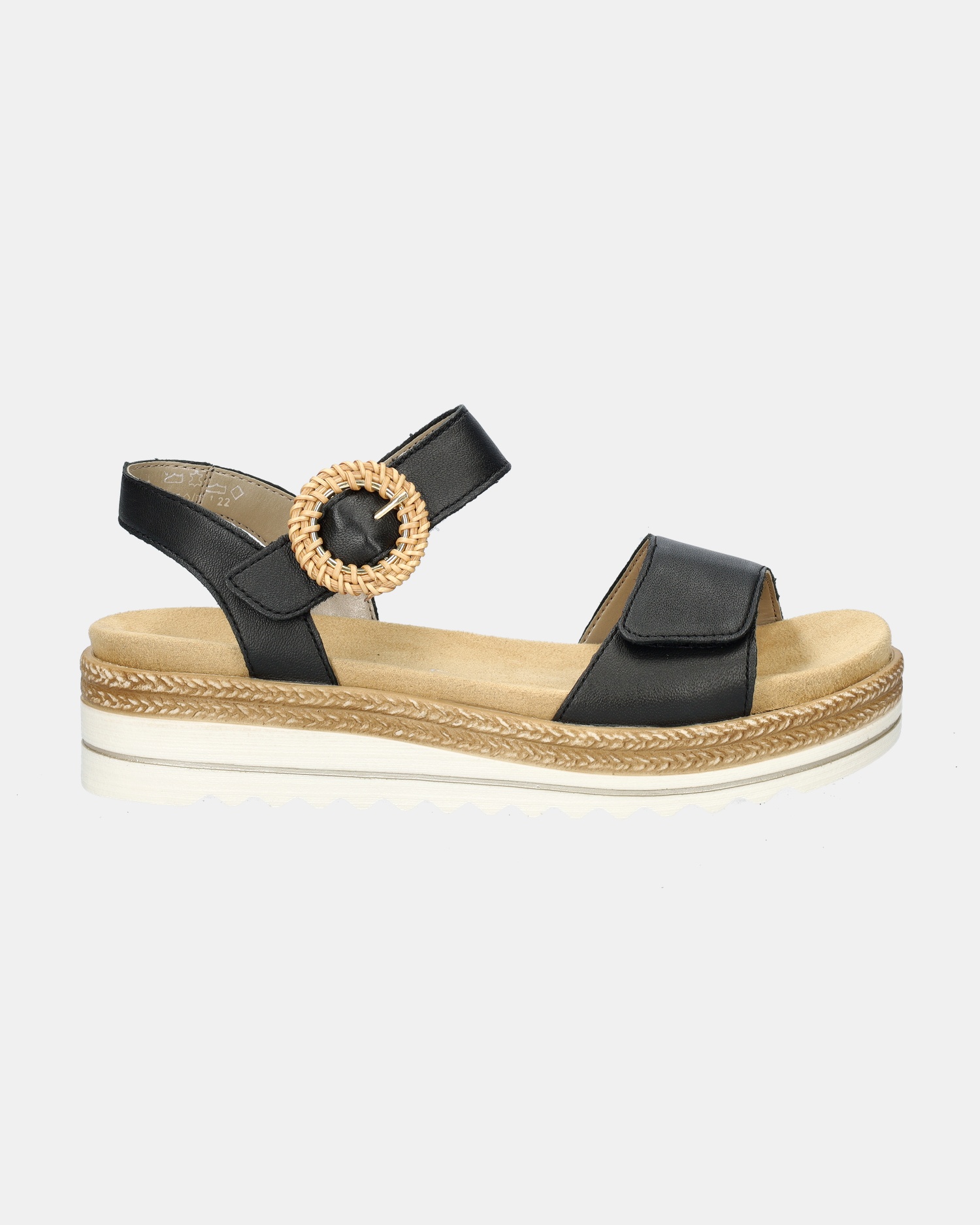 Remonte Sandalen  - zwart