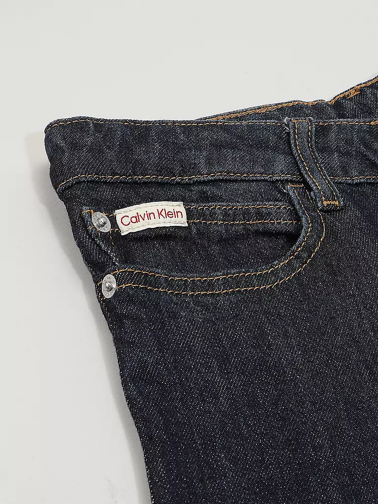CALVIN KLEIN JEANS Mädchen Jeans Regular Fit dunkelblau