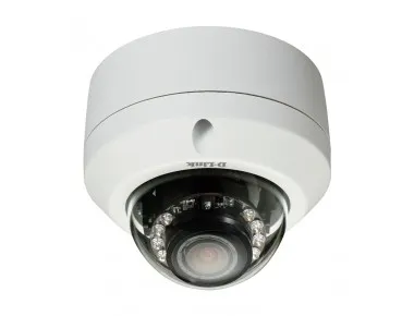 D-Link DCS-6315 - Netværksovervågningskamera - kuppel - udendørs - vejrbestandig - farve (Dag/nat) - 1280 x 720 - forskellige brændvidder - audio - LAN 10/100 - MPEG-4, MJPEG, H.264 - DC 12 V / PoE