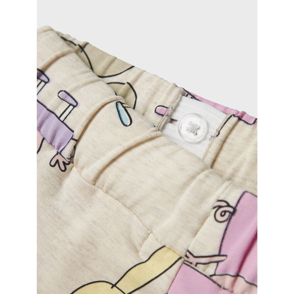 Køb Name It Peyote Melange Fira Peppa Pig Regular Sweatpants