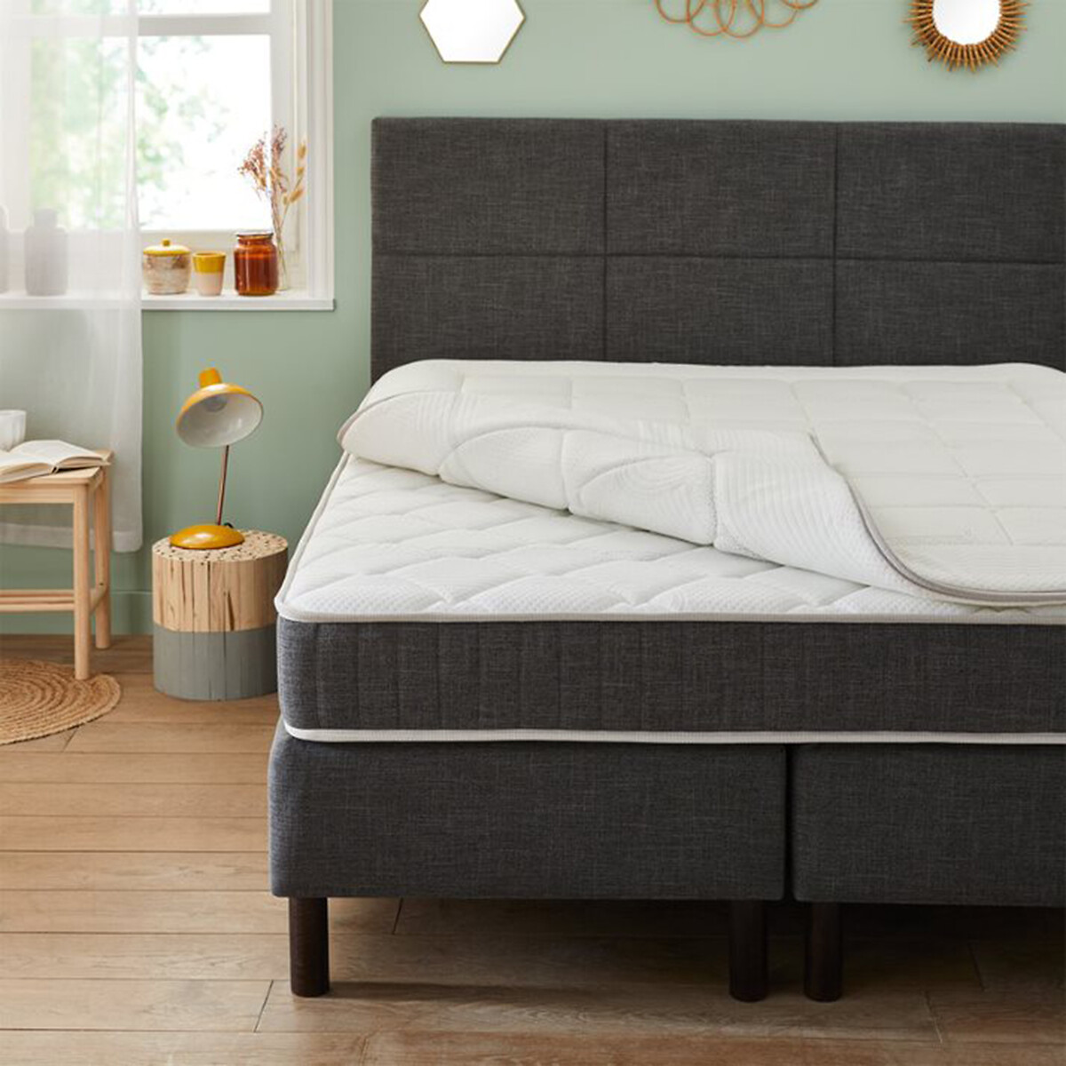 EPEDA<br>Conjunto de Box Spring Encantador 5 em 1