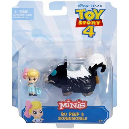 Mattel Toy Story 4 Minis Porzellinchen & Skunkmobile