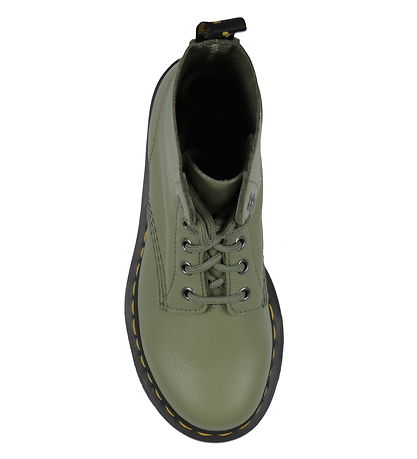 Dr. Martens Stiefel - 1460 Pascal - gedämpft Olive