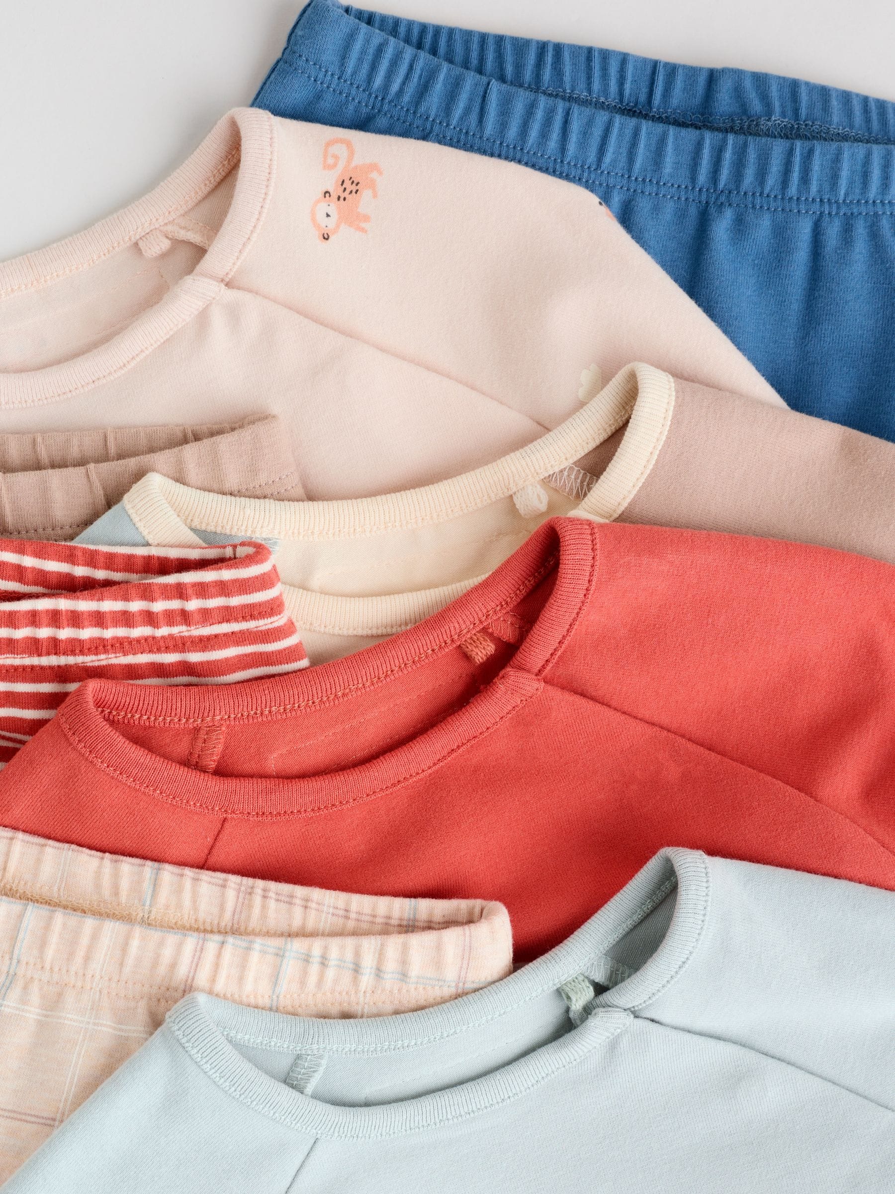 Mineral Little Cub - 8-delige babyset van tops en legging (0 mnd - 2 jr)