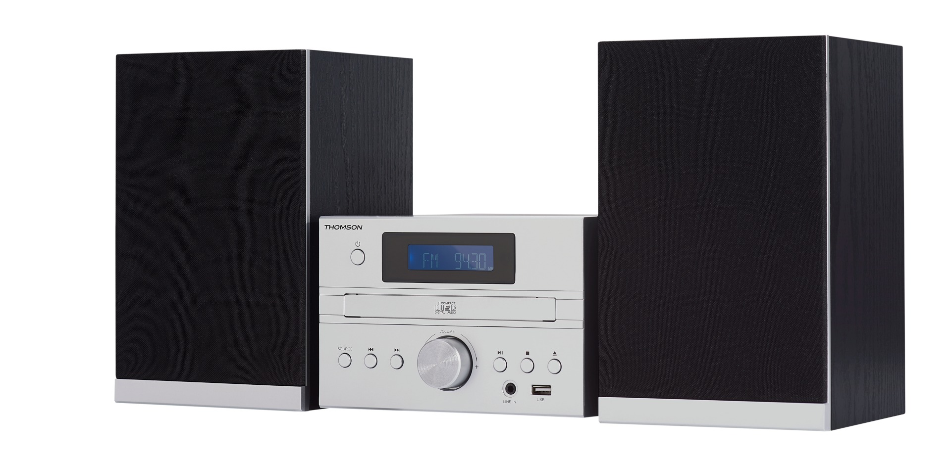 Thomson MIC122DABBT Home audio-microsysteem 50 W zilver
