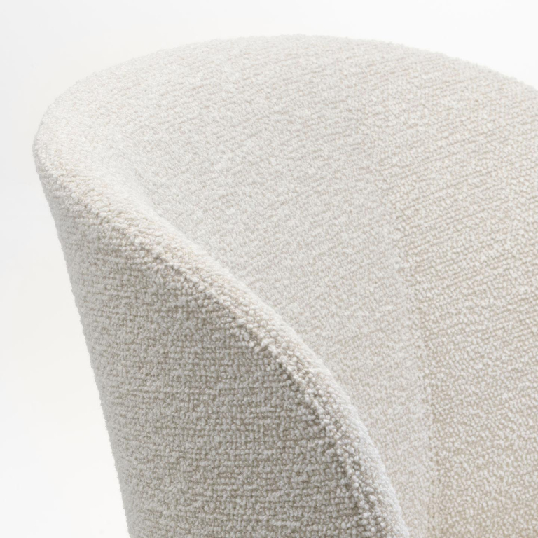 Vitra Mikado Side Chair stoel eiken onderstel Ivory
