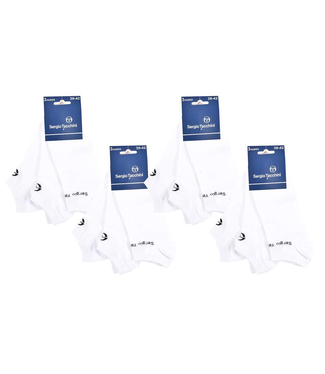Chaussettes Femme SNEAKER SERGIO TACCHINI Lot de 12 Pack de 12 Paires 4047