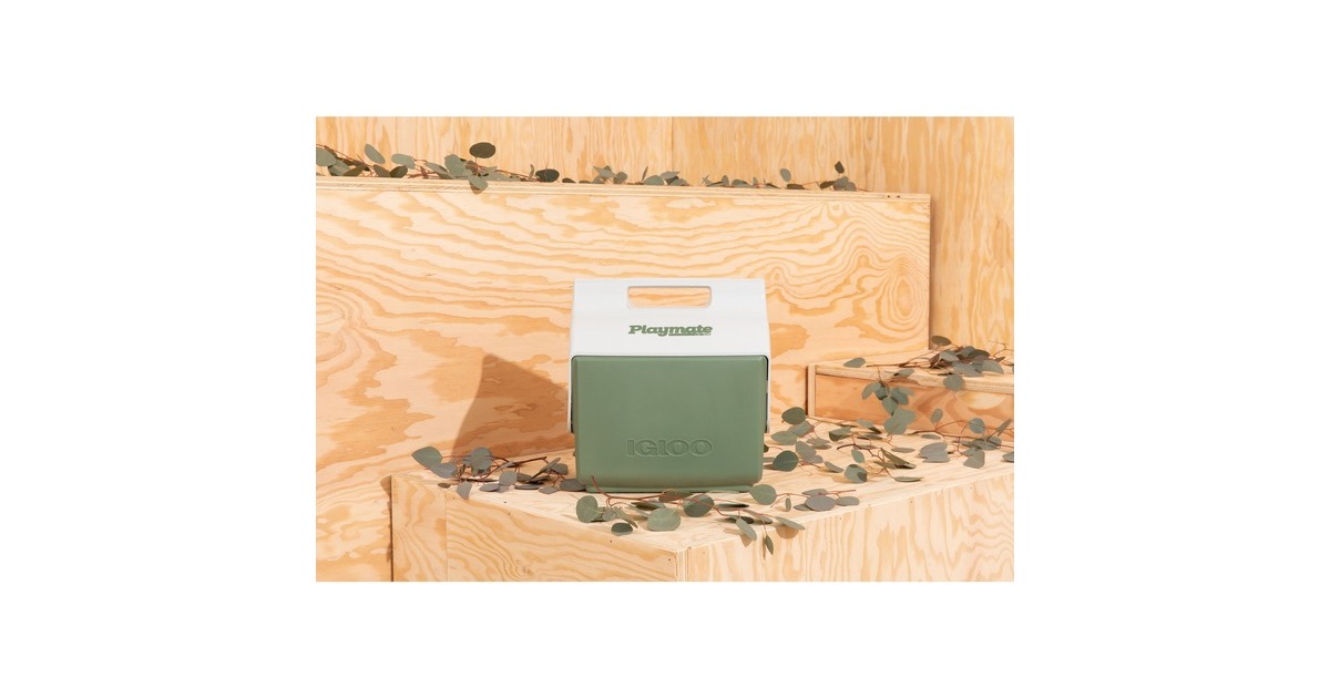 IglooECOCOOL Little Playmate Elite koelbox  (Groen/wit)