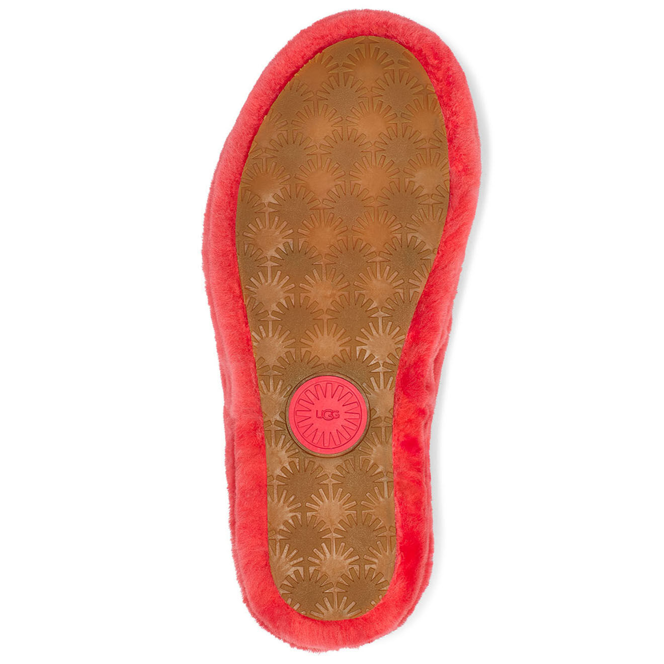 Ugg Sandales chaussons en Peau de mouton Fab Yeah roses