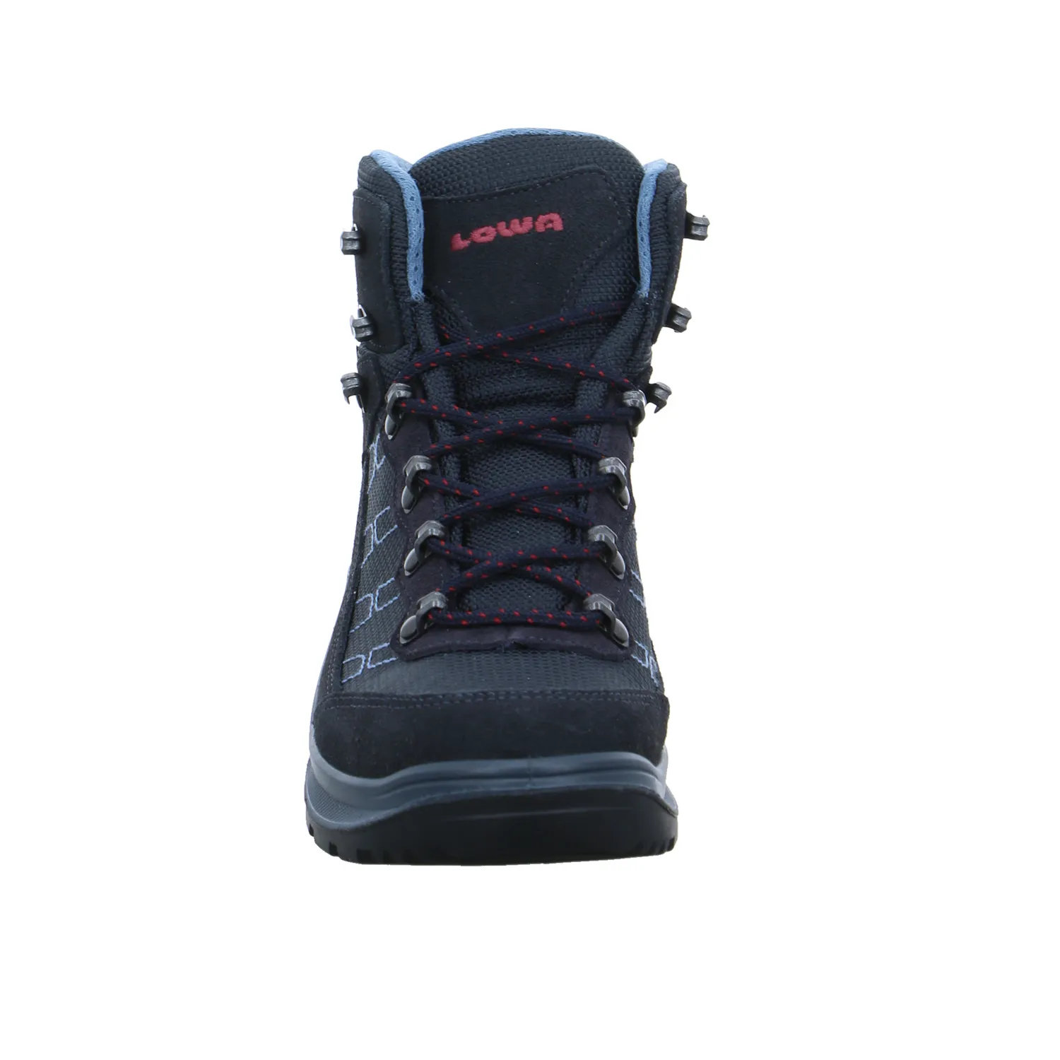LOWA Wander- Bergschuh Damen Blau Lederimitat