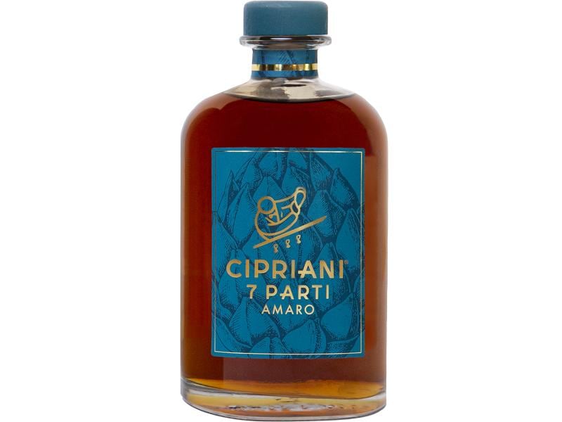 Cipriani Amaro 7 Parti Artischocken Likör 0.5 l Hochwertiger Likör auf Basis von Artischocken