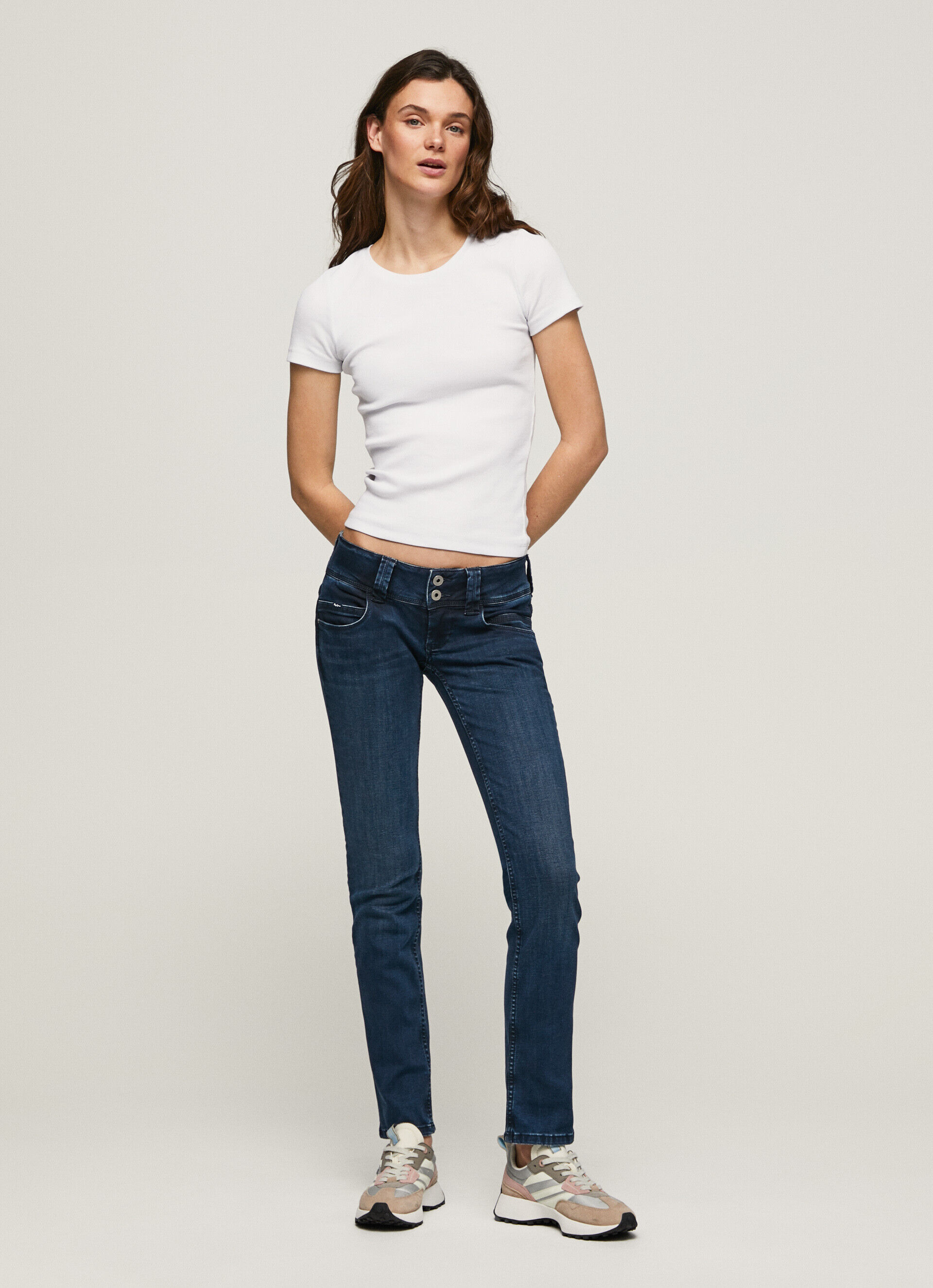 JEANS VENUS FIT REGULAR TIRO BAJO - denim