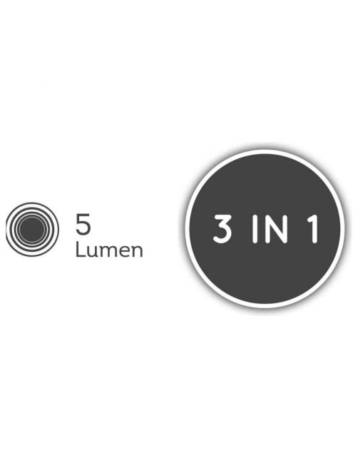 Lumineo Solar Garden Light - Tuinverlichting - 14x14x32 cm Warm Wit