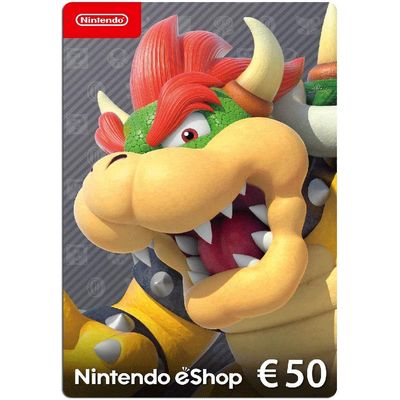 Carte dématérialisée Nintendo 50€