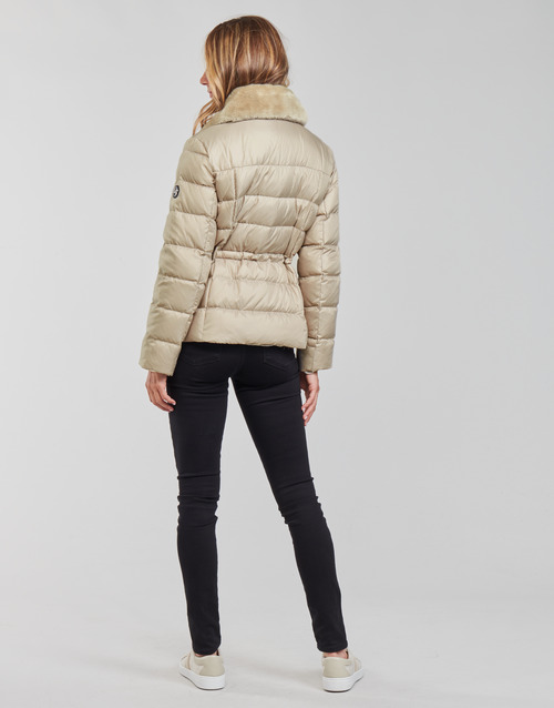 MICHAEL Michael Kors - ECO FX FUR CLLR PUFFER Marfil