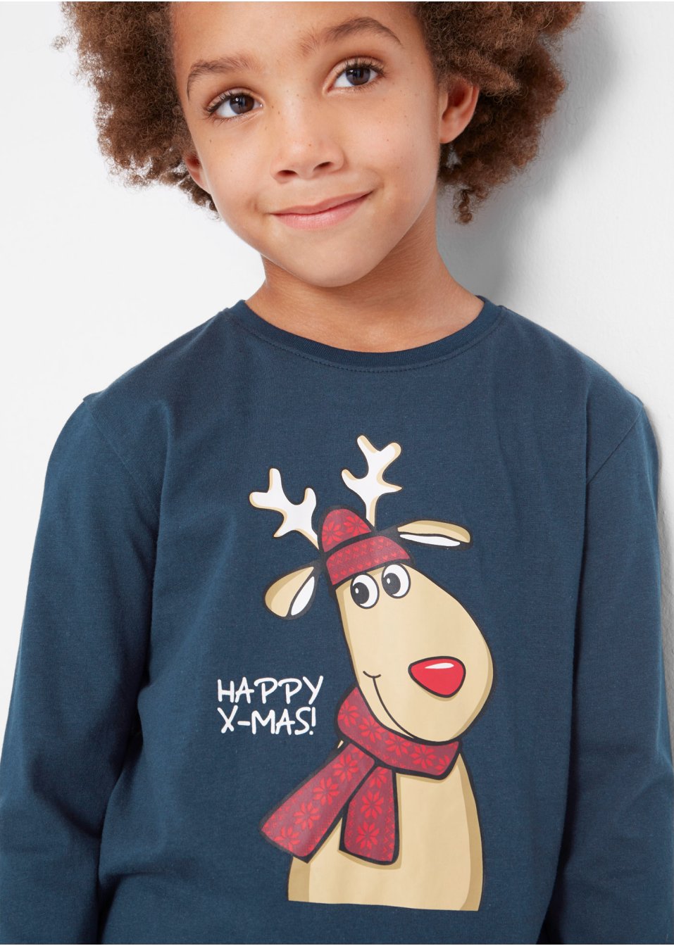 T-shirt manches longues garçon coton
