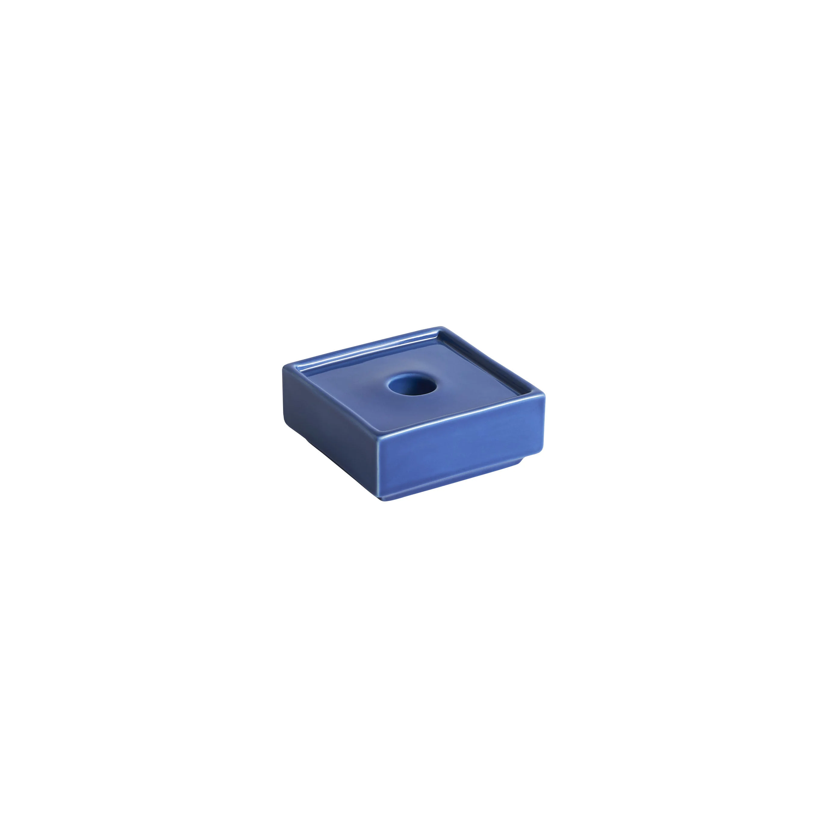 MATTONE - Bougeoir céramique | Bleu