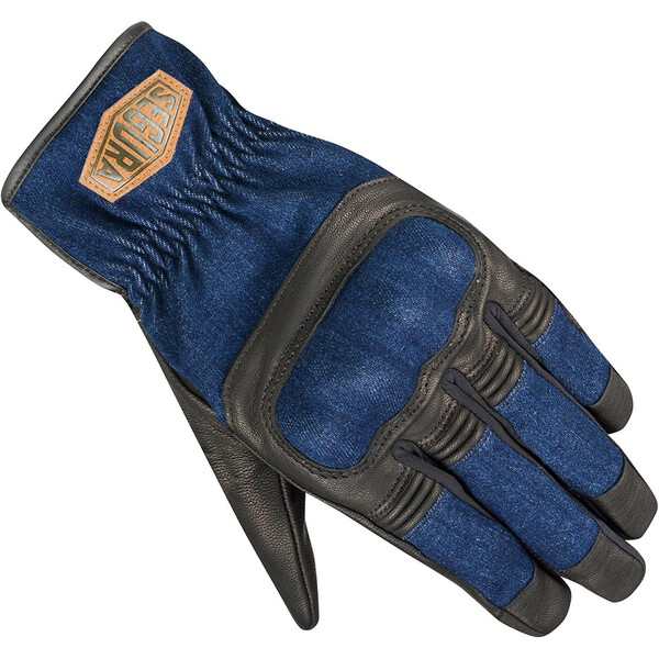 Segura - Gants Hunky Noir / Bleu