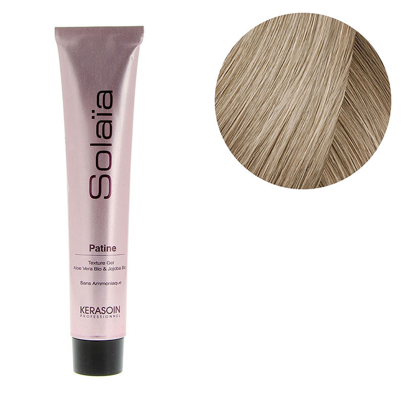 Patine Solaïa 10.12 blond très très clair cendré irisé