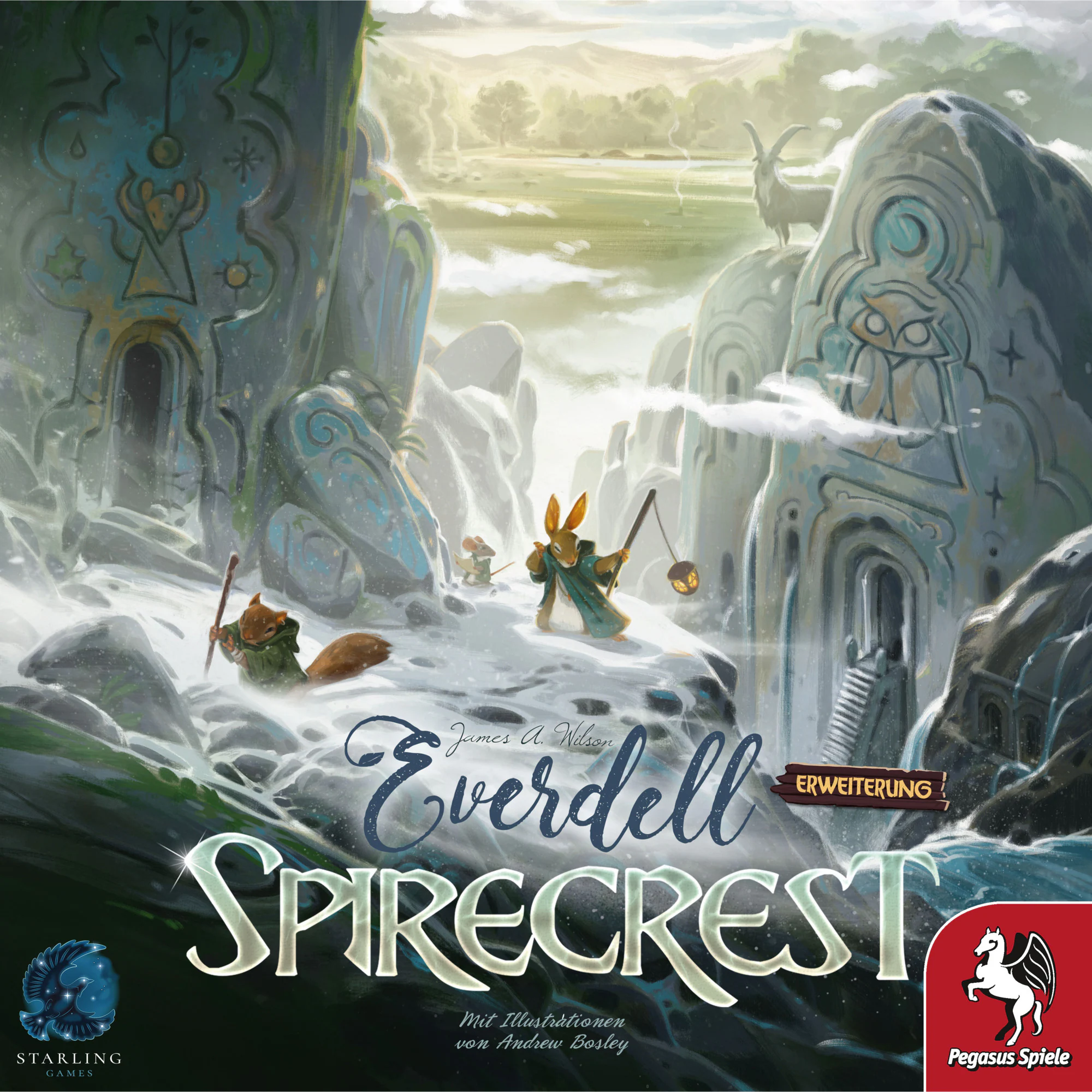 Pegasus Brettspiel Everdell: Spirecrest