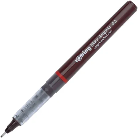 Rotring Tikky Graphic Faserschreiber, Strichstärke 0,5 mm