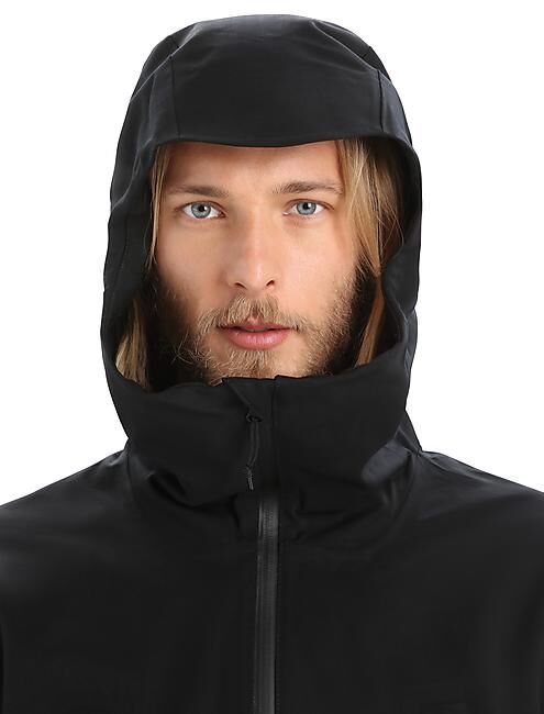 ICEBREAKER - SHELL+ HOODED JACKET M