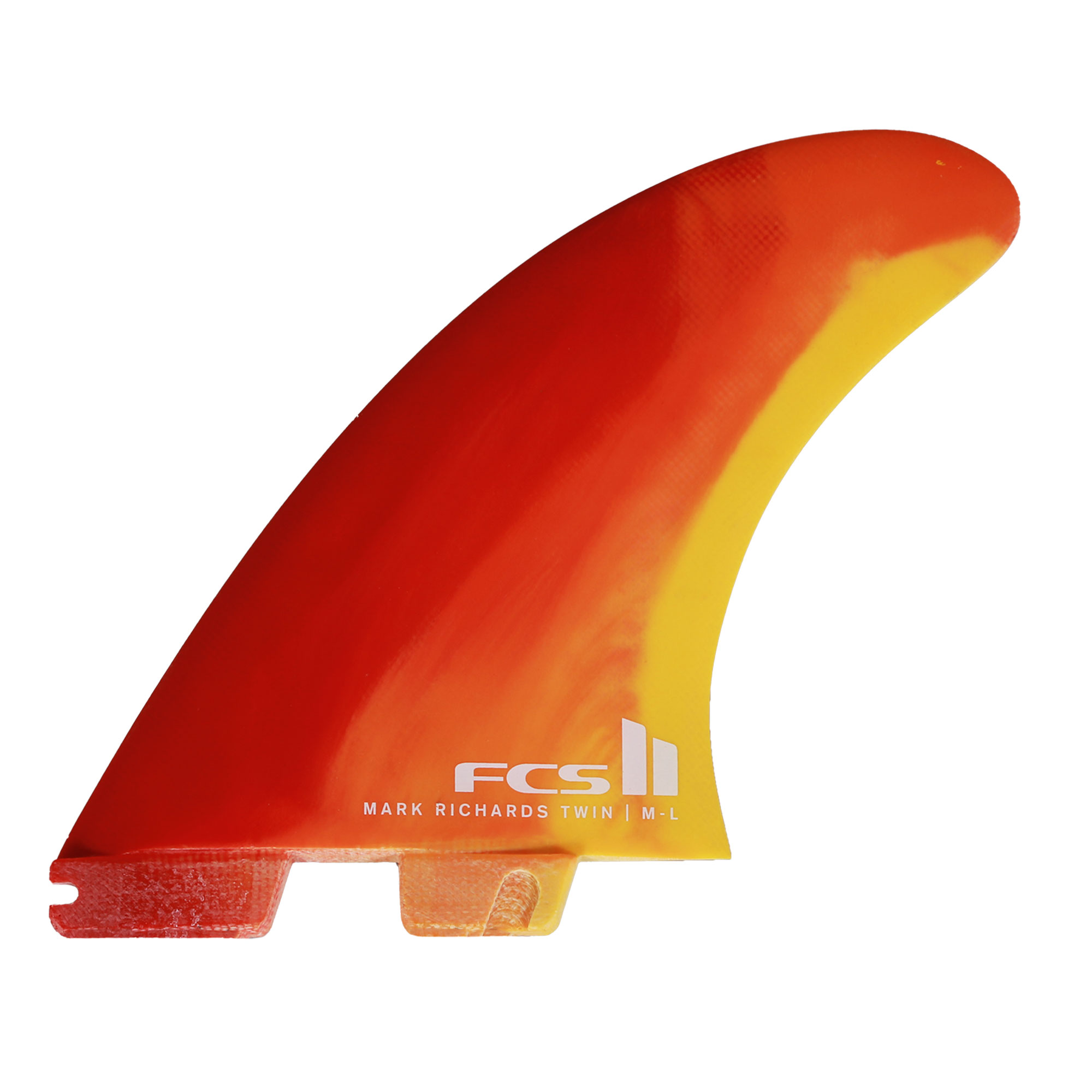 FCS FCS II MR PC - Sunset Swirl - M/L Thruster ( Twin Stab)