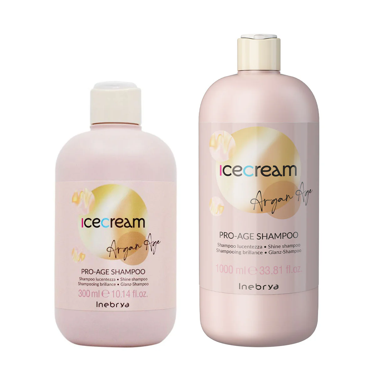 Shampoing brillance Pro-Age à l'huile d'argan Icecream Argan Age 300ml
