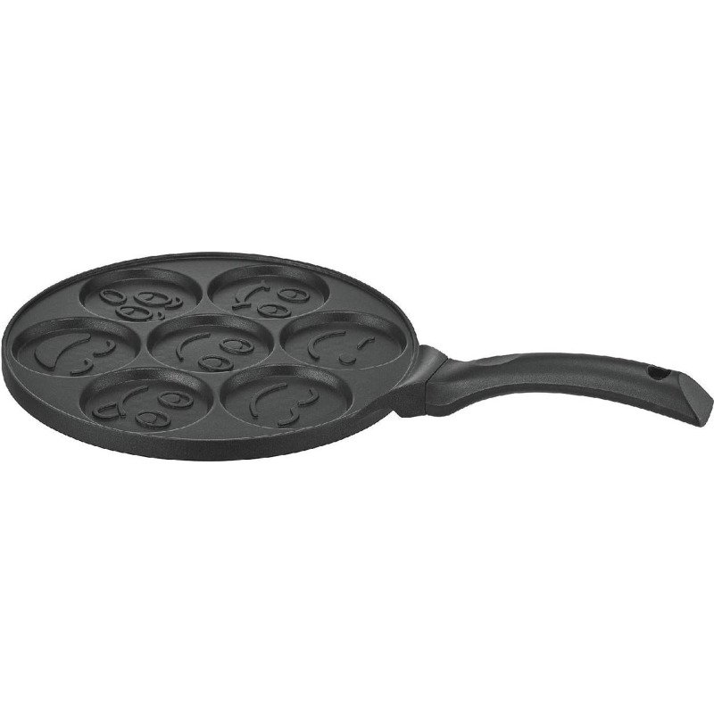Poêle à blinis en fonte Smiley - Ø 27 cm