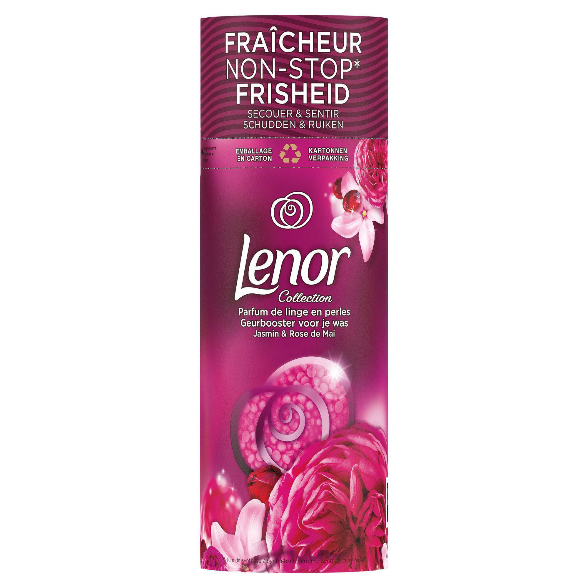 Lenor geurbooster voor de was Jasmijn & Rose de Mai - 6 x 165 gram