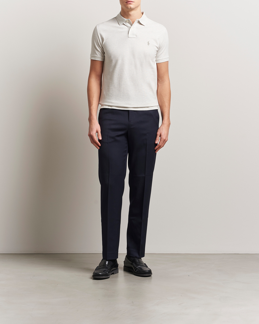 Polo Ralph Lauren Custom Slim Fit Polo Soho Heather