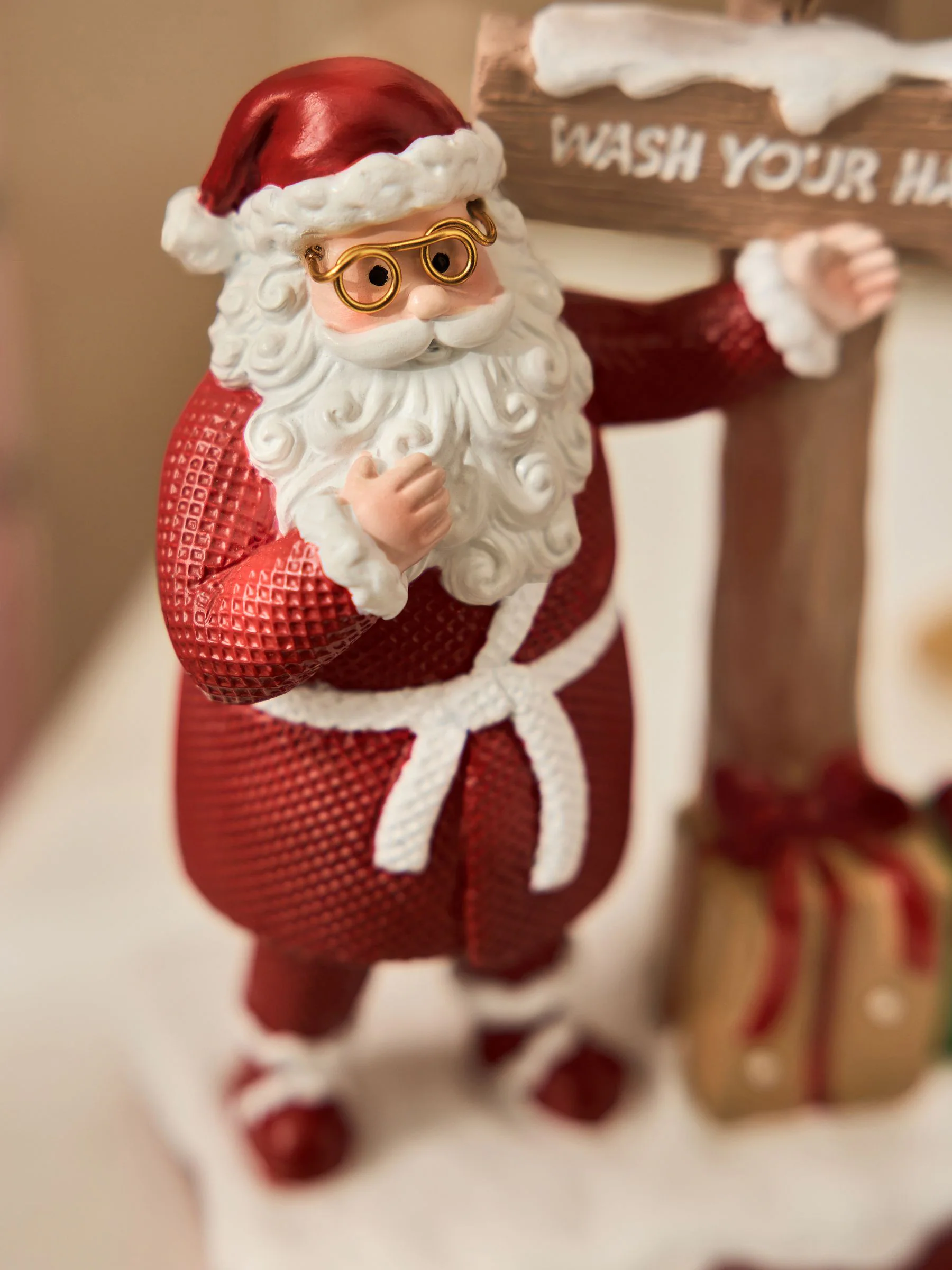 Santa Spa Kerstmis Ornament