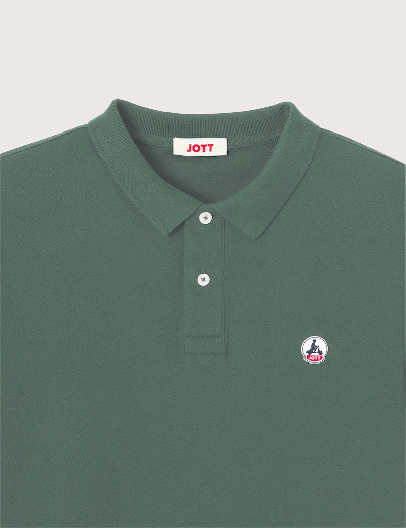 JOTT POLO HOMME MARBELLA VERT PÂLE