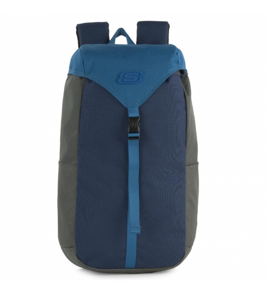 Mochila Skechers S1038 azul - 26x46x14 cm -