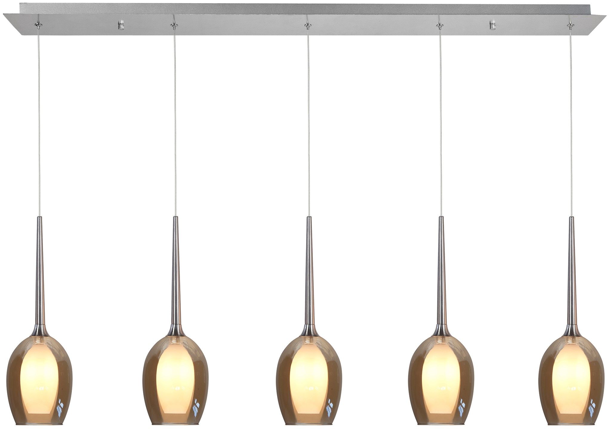 Hanglamp Brons Belle B110 x D12 cm