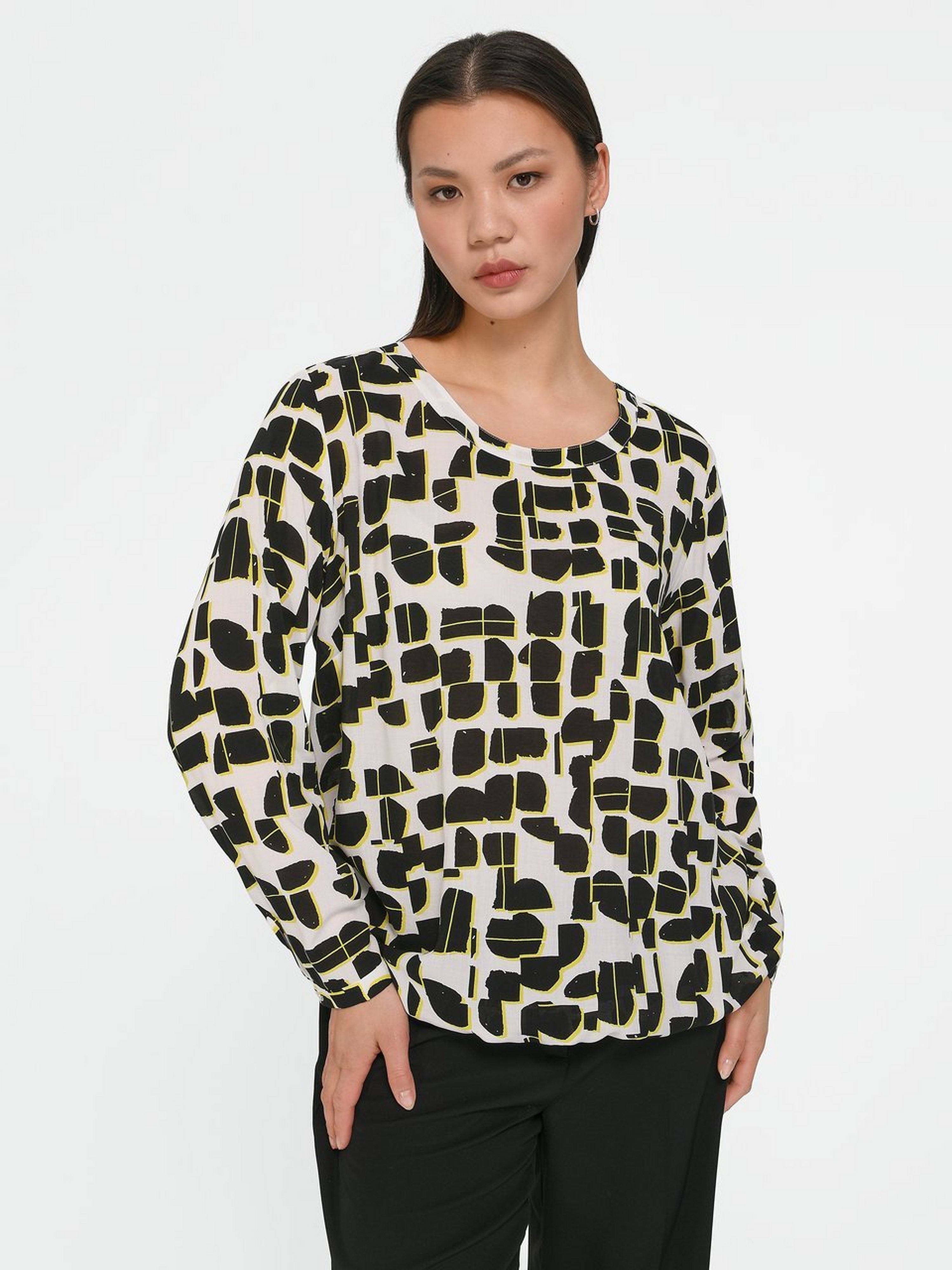 Druckbluse