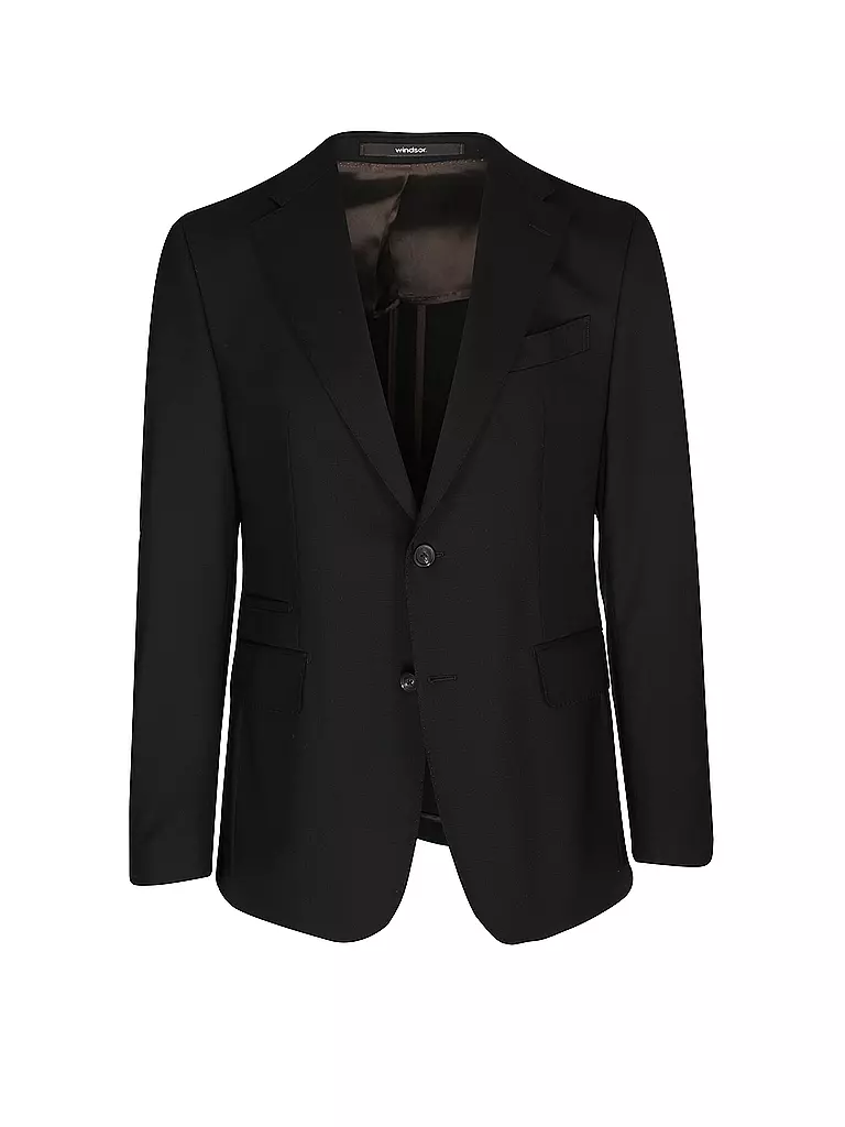 WINDSOR Sakko Shaped Fit SONO schwarz