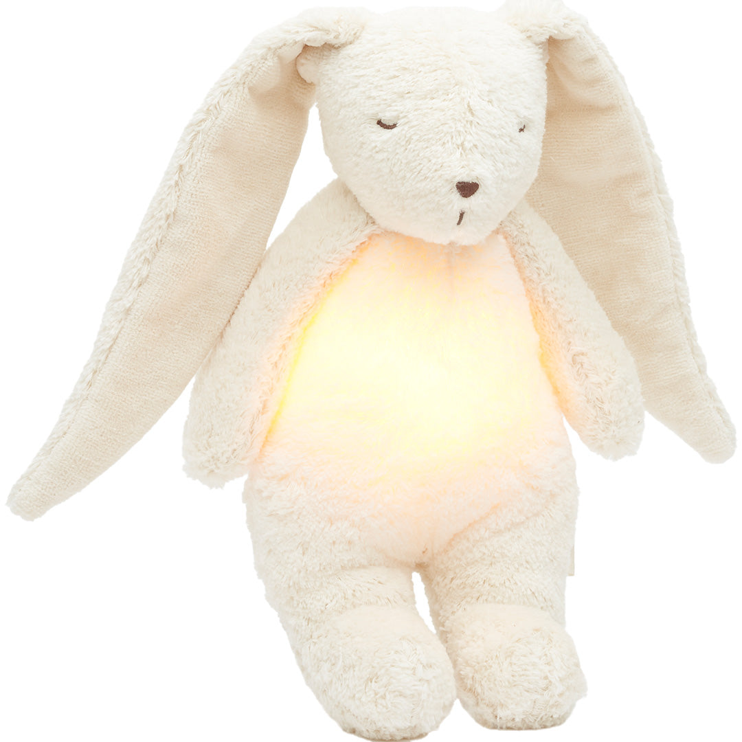 Moonie 2.0 next gen knuffelkonijn met nachtlamp polar natur