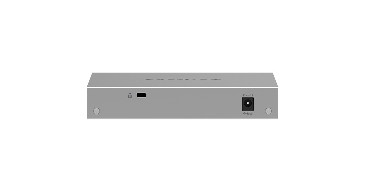 Netgear5-poorts Multi-Gigabit 2,5G Ethernet Unmanaged switch, MS105  (Grijs)