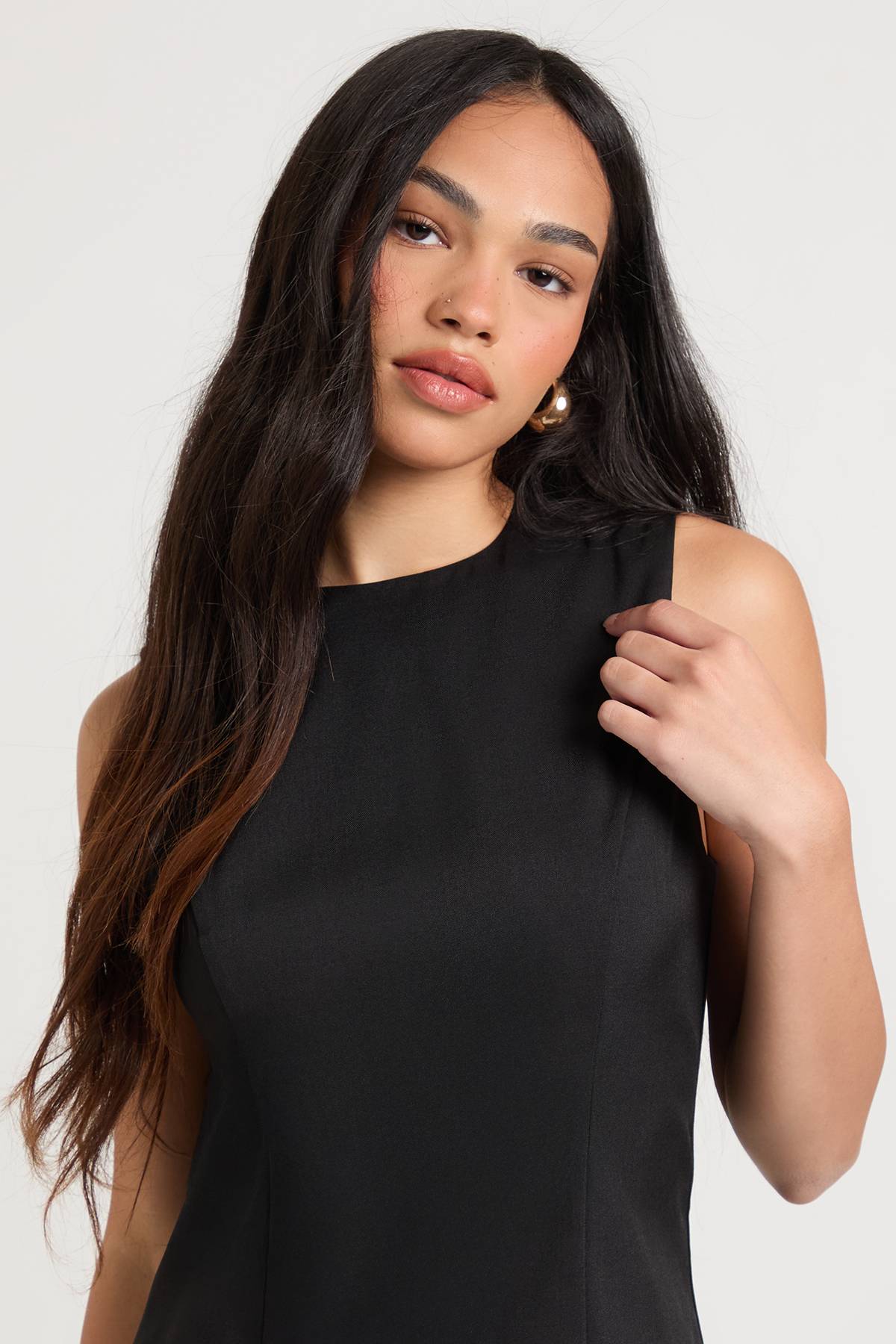 boohoo Robe Mini Ajustée à Jupe en Dentelle