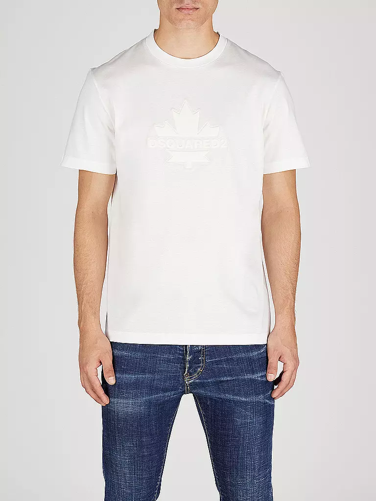 DSQUARED2 T-Shirt Regular Fit weiss