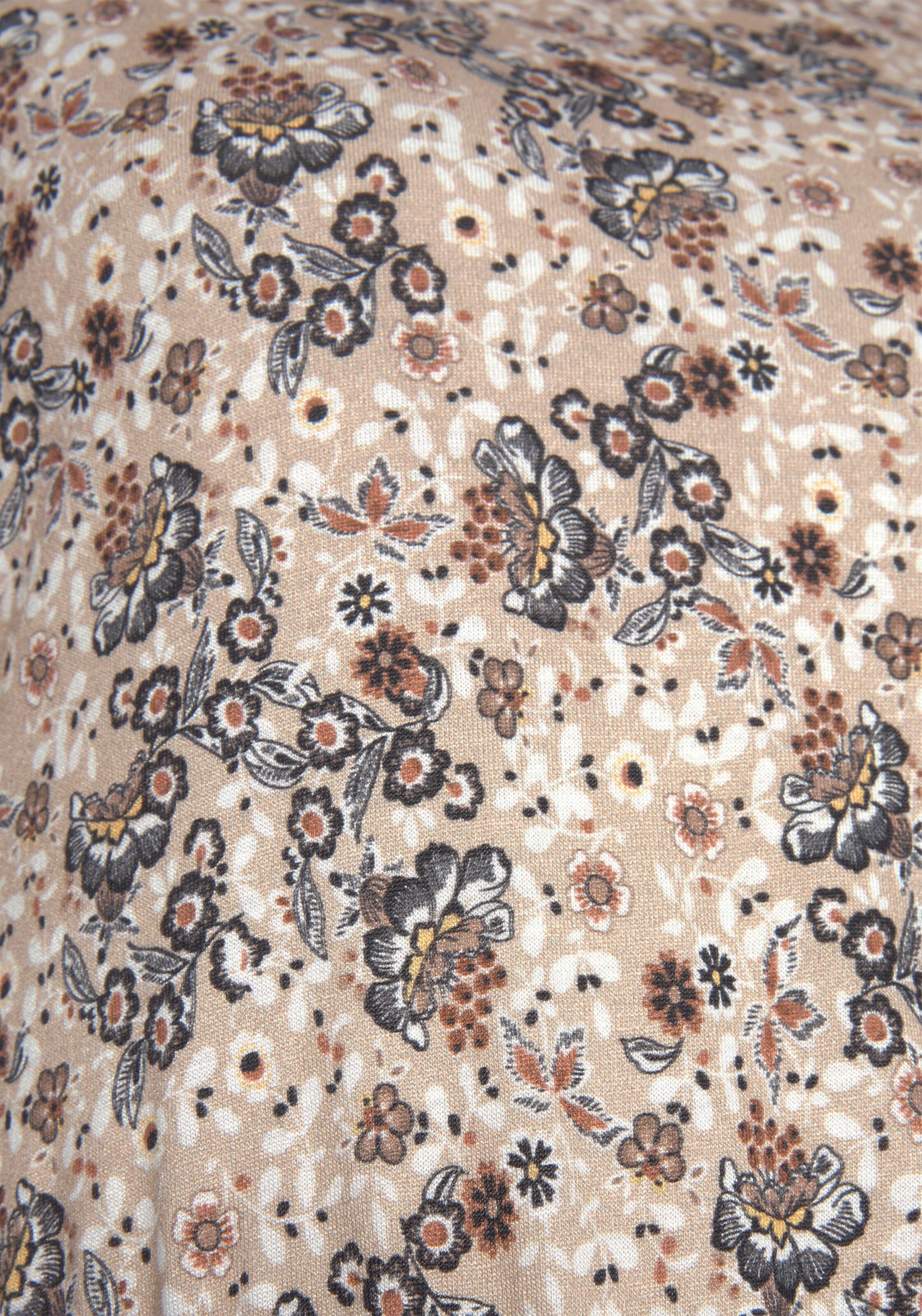 Vivance Jerseykleid in beige-bedruckt