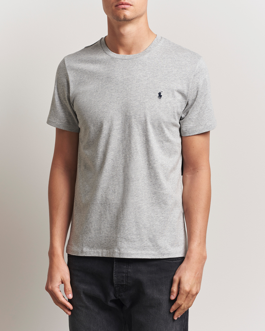 Polo Ralph Lauren Liquid Cotton Crew Neck T-Shirt Andover Heather